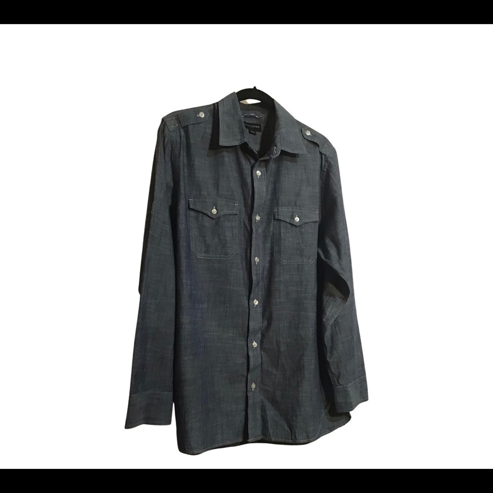 Banana Republic Mens Chambray Shirt